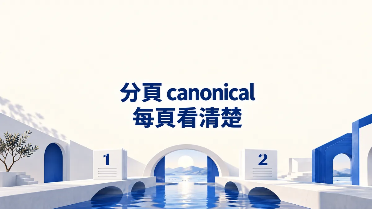 分類第2頁的canonical，不該照抄第1頁