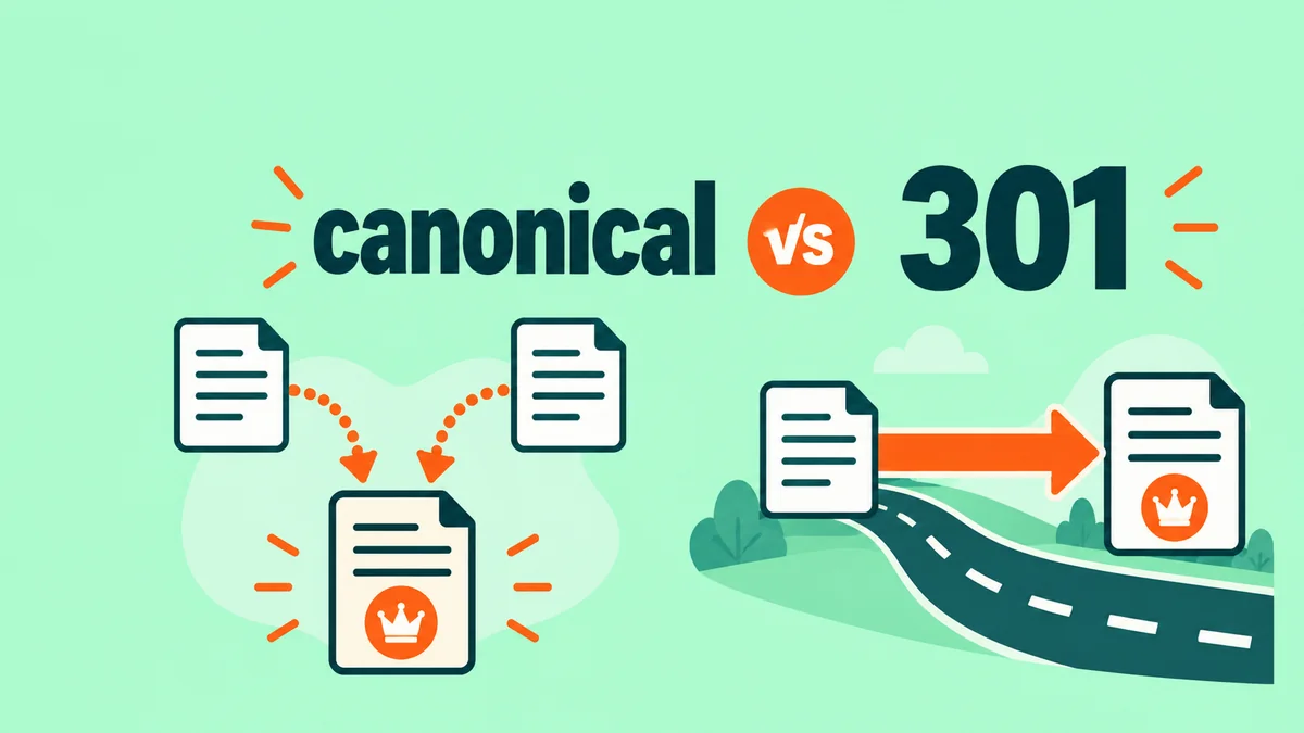 canonical和301怎麼選？先問舊網址要不要繼續能開