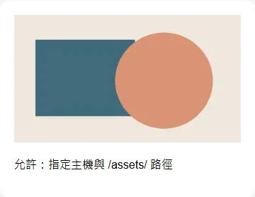 Next Image在允許的指定來源與assets路徑下顯示自有幾何海報