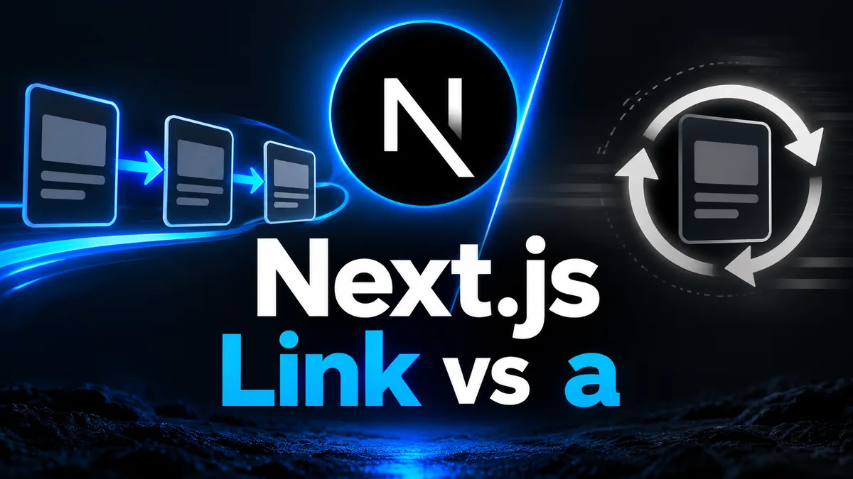Next.js站內連結用Link還是a：別讓每次換頁都重載